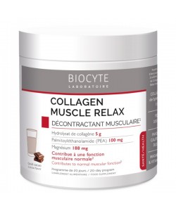 Коллаген Biocyte Collagen Muscle Relax 220 g /20 servings/ Cacao