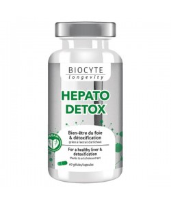 Комплекс для профилактики работы печени Biocyte Hepato Detox 60 Caps