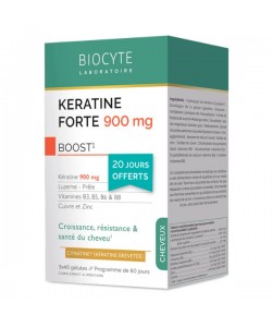 Витаминно-минеральный комплекс Biocyte Keratine Forte 900 mg Boost Pack 120 Caps