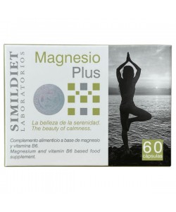 Комплекс для профилактики нервной системы Simildiet laboratorios Magnesio Plus 60 Caps