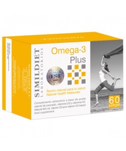 Омега 3 Simildiet laboratorios Omega-3 Plus 60 Caps
