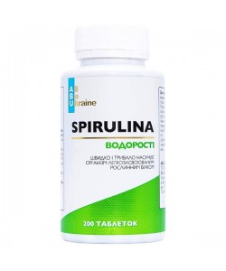 Спирулина All be Ukraine Spirulina 200 Tabs