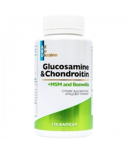 Препарат для суставов и связок All be Ukraine Glucosamine & Chondroitin 120 Caps