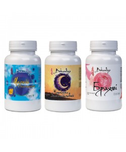 Комплекс для сна Bekandze Магний бисглицинат + Комплекс Успокоивающий + Брахми 60+60+60 Caps