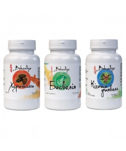 Комплекс для суставов Bekandze Харитаки + Босвелия + Дьявольский коготь 60+60+60 Caps