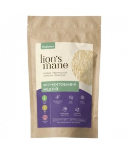 Грибной комплекс Fungipapa Ежовик гребенчатый (Hericium erinaceus) - ферментированный мицелий 120 г /60 порций/