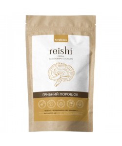 Грибной комплекс Fungipapa Рейши (Ganoderma lucidum) - грибной порошок 60 г /30 порций/