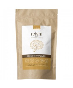 Грибной комплекс Fungipapa Рейши (Ganoderma lucidum) - грибной порошок 120 г /60 порций/