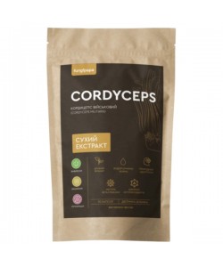 Грибной комплекс Fungipapa Кордицепс (Cordyceps militaris) - cухой экстракт 90 капсул