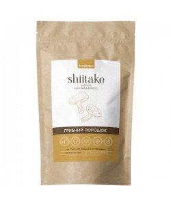 Грибной комплекс Fungipapa Шиитаке (Lentinula edodes) - грибной порошок 120 г /60 порций/