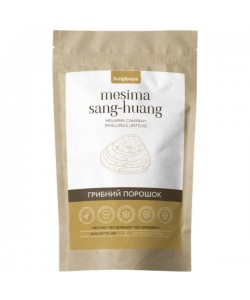 Грибной комплекс Fungipapa Санхван (Phellinus linteus) - грибной порошок 60 г /30 порций/
