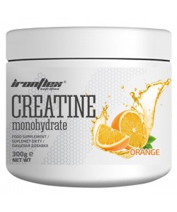 Креатин моногидрат IronFlex Creatine Monohydrate 300 g /120 servings/ Orange
