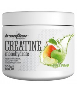 Креатин моногидрат IronFlex Creatine Monohydrate 300 g /120 servings/ Apple Pear