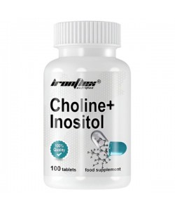 Витамин B для спорта IronFlex Choline + Inositol 100 Tabs
