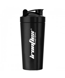 Шейкер IronFlex Steel Shaker 750 ml Black