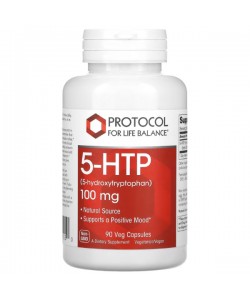 Триптофан Protocol for Life Balance 5-HTP 100 mg 90 Veg Caps
