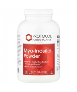 Фолиевая кислота Protocol for Life Balance Myo-Inositol Powder 454 g /76 servings/