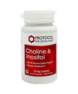 Инозитол Protocol for Life Balance CHOLINE & INOSITOL 30 Veg Caps