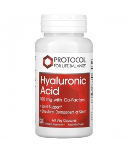 Гиалуроновая кислота Protocol for Life Balance Hyaluronic Acid 60 Veg Caps