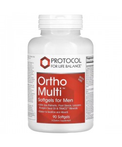 Витаминно-минеральный комплекс для мужчин Protocol for Life Balance Ortho Multi For Men 90 Softgels