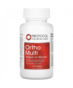 Витаминно-минеральный комплекс для женщин Protocol for Life Balance Ortho Multi For Women 90 Softgels