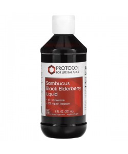 Бузина Protocol for Life Balance Sambucus Black Elderberry Liquid 237 ml /47 servings/