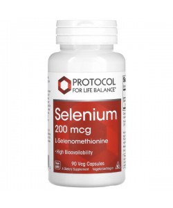 Селен Protocol for Life Balance Selenium 200 mcg 90 Veg Caps