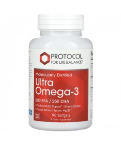 Омега 3 Protocol for Life Balance Ultra Omega 3 90 Softgels