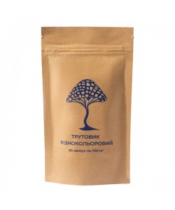 Грибной комплекс Дедушка Мухомор Трутовик разноцветный 700 мг 60 капсул
