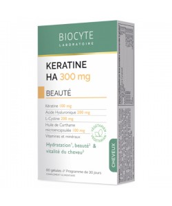 Витаминно-минеральный комплекс Biocyte Keratine HA 300 mg 60 Caps