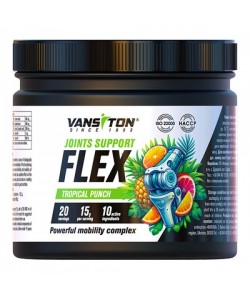 Хондропротектор (для спорта) Vansiton Flex Joints Support 300 g /20 servings/ Tropical Punch