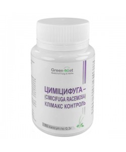 Комплекс при менопаузе GreenSet Цимицифуга (Cimicifuga Racemosa) Климакс Контроль 60 капсул