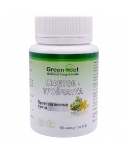 Антипаразитарный препарат GreenSet Инфетон - Тройчатка Противоглистная смесь 60 капсул