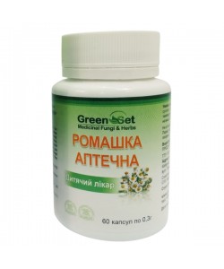 Улучшение работы кишечника GreenSet Ромашка Аптечная - Детский Врач 60 капсул