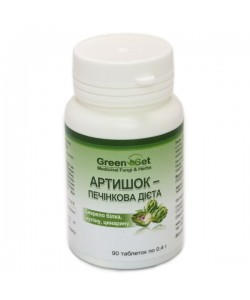 Артишок GreenSet Артишок - Печеночная Диета Источник белка, инулина, циннарина 90 таблеток