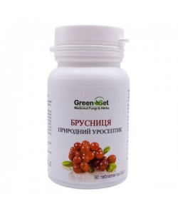 Урологический препарат GreenSet Брусника - природный уросептик 90 таблеток