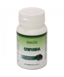 Спирулина GreenSet Спирулина - Минерал-формула 90 таблеток