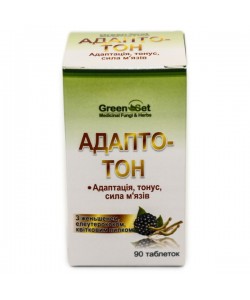 Противопростудное средство GreenSet Адапто-Тон - адаптация, тонус, сила мышц 90 таблеток