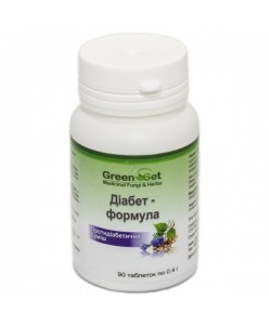 Комплекс для профилактики диабета GreenSet Диабет формула - Противодиабетическая смесь 90 таблеток