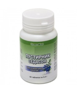 Комплекс для профилактики нервной системы GreenSet Пустырник - Седасон - Успокаивающая пропись 90 таблеток