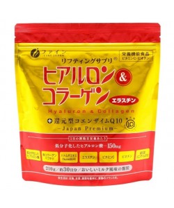Коллаген Fine Japan Hyaluron & Collagen Premium with Q10 210 g /30 servings/
