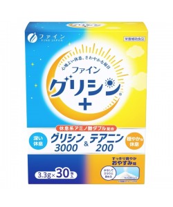 Глицин Fine Japan Glycine 3000 & Theanine 200 3,3 g 30 sticks