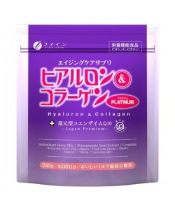 Комплекс для суставов Fine Japan Hyaluron & Collagen Platinum 240 g /30 servings/