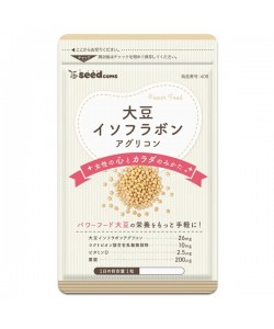 Комплекс для профилактика гормонального баланса Seedcoms Soy Isoflavone 30 Tabs