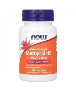 Витамин Б12 NOW Foods Methyl B-12 10000 mcg 60 Lozenges