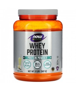 Протеин NOW Foods Whey Protein 907 g /21 servings/ Vanilla