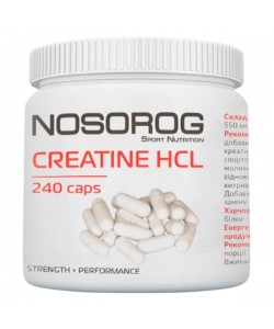 Креатин комплекс Nosorog Nutrition Creatine HCL 240 Caps