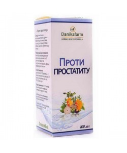Комплекс для здоровья предстательной железы DanikaFarm БАЖПротив Простатита 100 мл