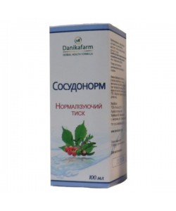 Комплекс для профилактики давления и кровообращения DanikaFarm БАЖ Сосудонорм Нормализующий Давление 100 мл