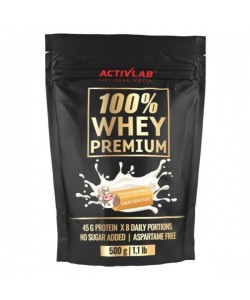 Протеин Activlab 100% Whey Premium 500 g /16 servings/ Cream Fudge